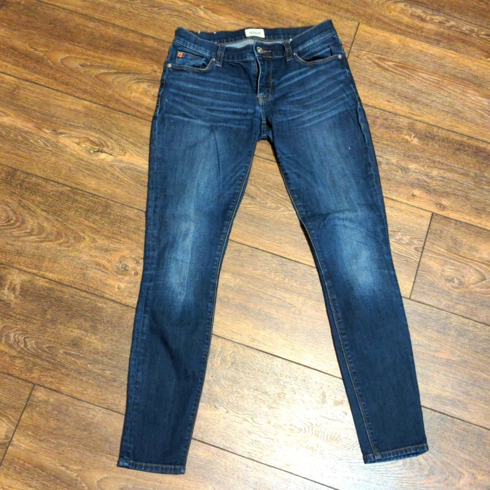 Hudson Dark rinse skinny jeans EUC 25 XS